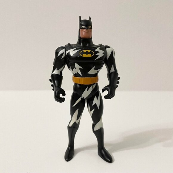 Vtg 1993 Batman The Animated Series Lightning Strike Batman Kenner Action Figure - Picture 8 of 16